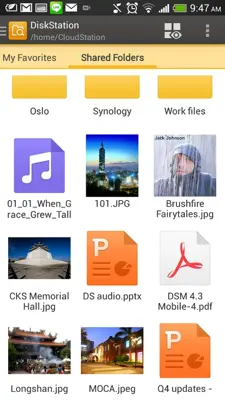 DS file android App screenshot 2